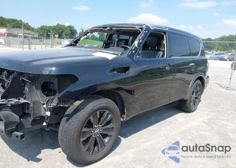 2018 Nissan Armada Platinum z USA, uszkodzony, nr VIN JN8AY2NE5J9731473